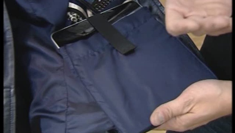Una chaqueta especial para llevar el Ipad