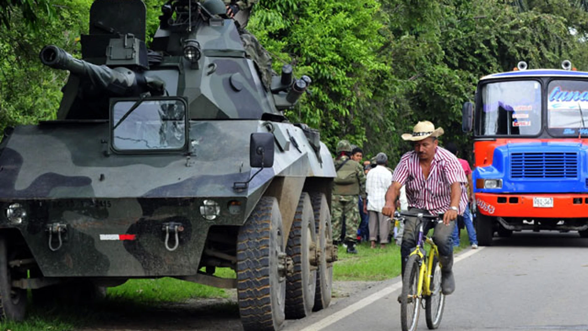Máxima seguridad ante las elecciones en Colombia Máxima seguridad ante las elecciones en Colombia