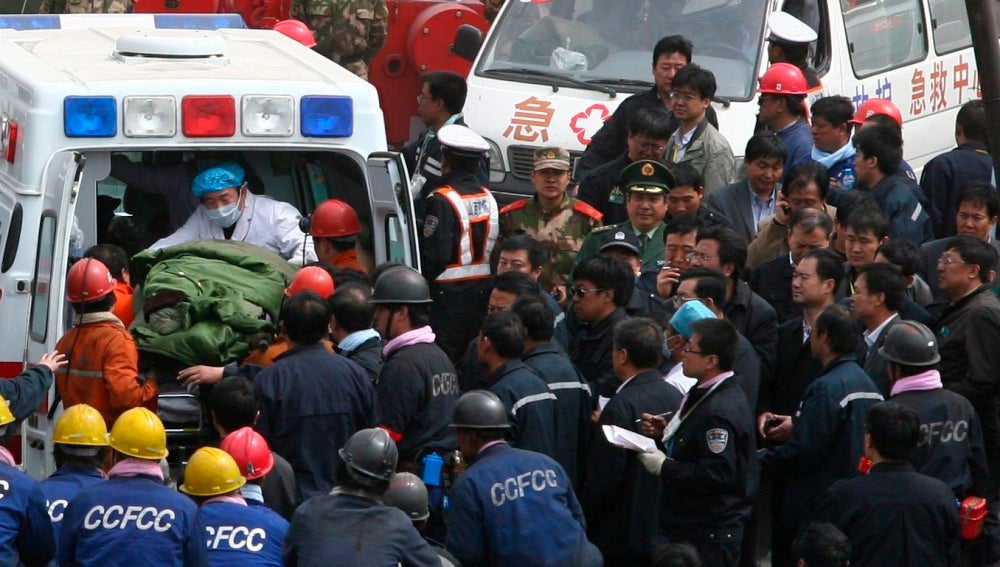 Explosión en China