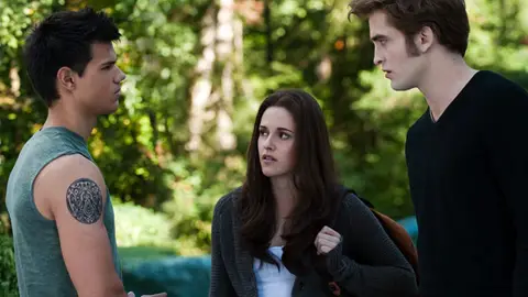 Jacob, Bella y Edward de Crepúsculo Jacob, Bella y Edward de Crepúsculo