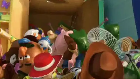 Escena de Toy Story Escena de Toy Story