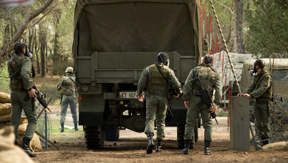 Militares españoles