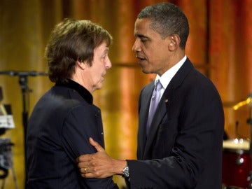 McCartney canta para los Obama
