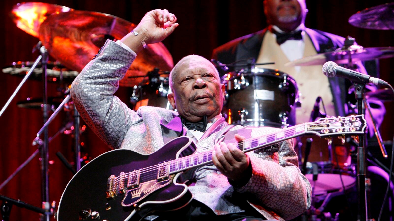 El Rey del blues rinde homenaje a Nelson Mandela