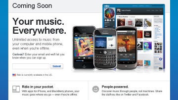 'Rdio', nuevo Twitter musical