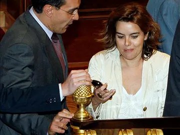 Sáenz de Santamaría sobre la huelga de funcionarios Sáenz de Santamaría sobre la huelga de funcionarios