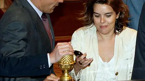 Sáenz de Santamaría sobre la huelga de funcionarios Sáenz de Santamaría sobre la huelga de funcionarios