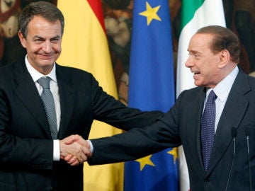 Zapatero se reúne con Berlusconi