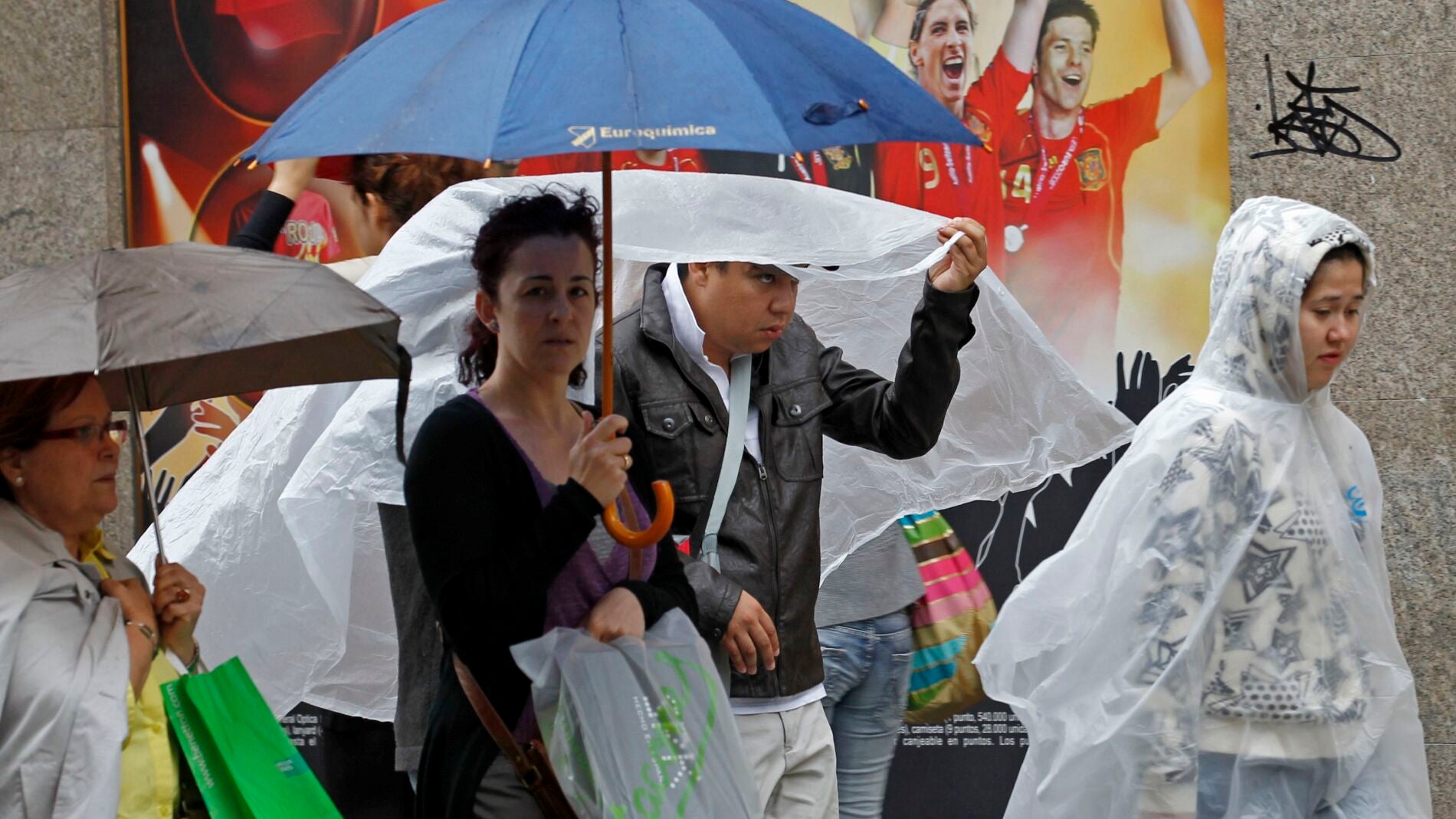 Siete provincias en alerta por lluvias