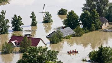 Inundación en Varsovia