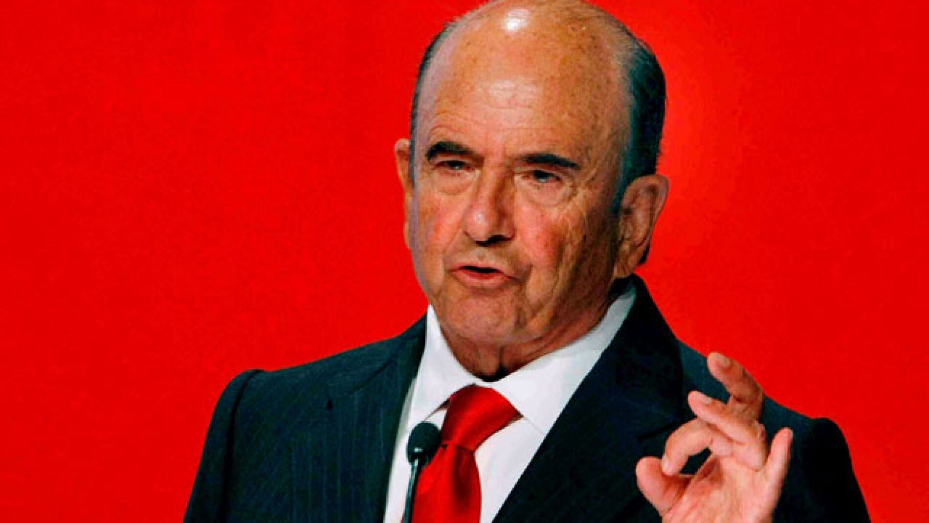 Rueda de prensa de Emilio Bot&iacute;n