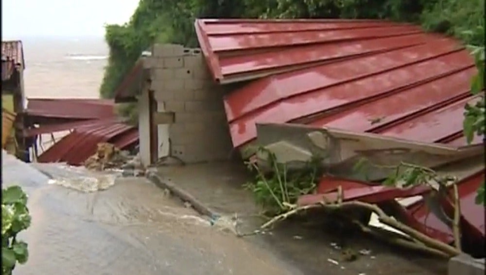 Inundación en Asturias