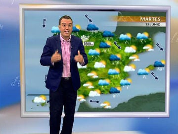 La previsión del tiempo 15-06-2010