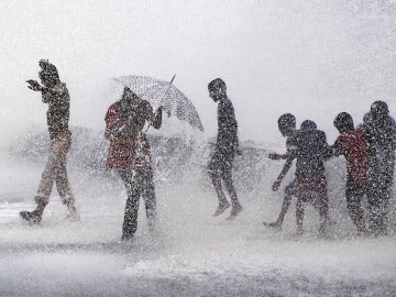 Muertos por las lluvias en India