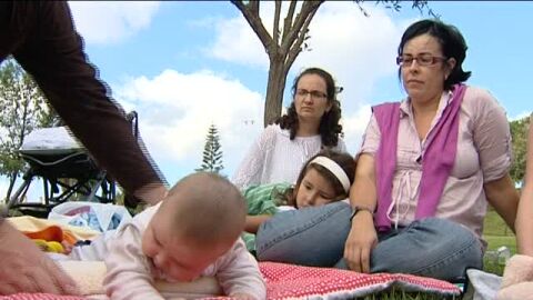 Taller de posturas para beb&eacute;s