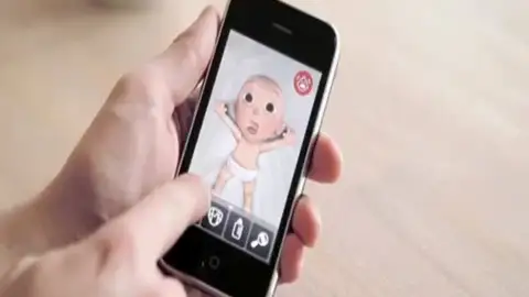 Un bebé en tu móvil Un bebé en tu móvil