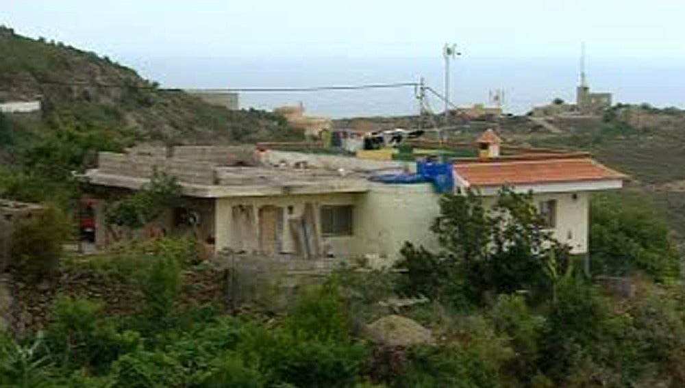 Casa de La Guancha donde se ha cometido el asesinato