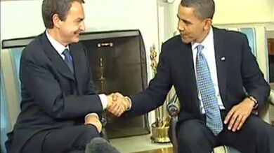 Obama telefonea a Zapatero para apoyar sus 
