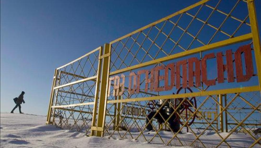 Explotación de gas en Rusia