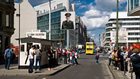 Checkpoint Charlie, en Berl&iacute;n