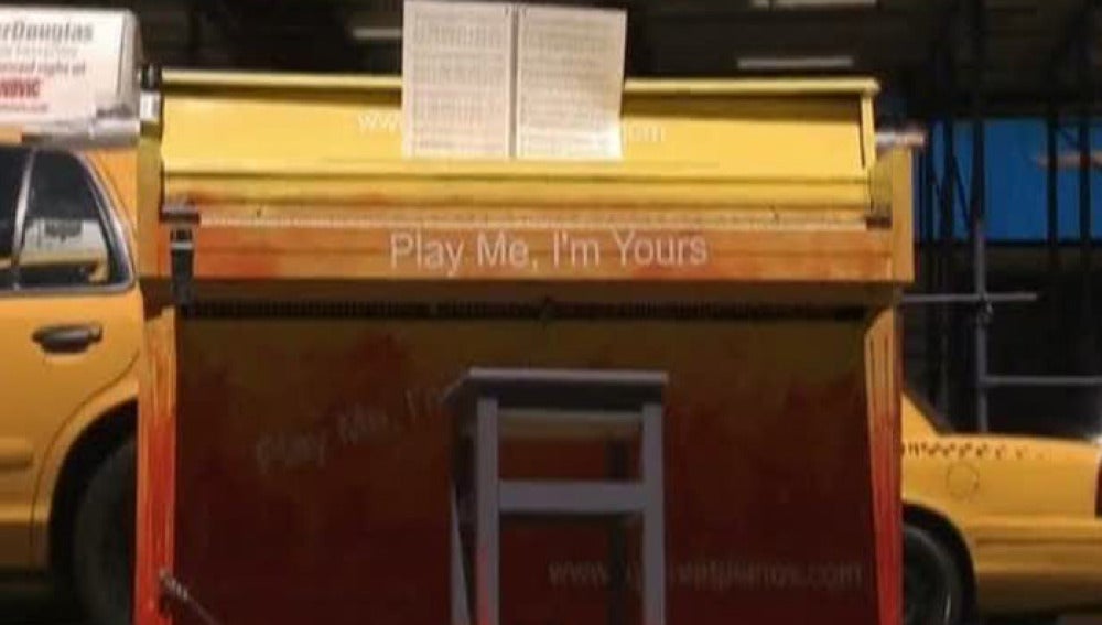 Pianos en las calles de Nueva York 