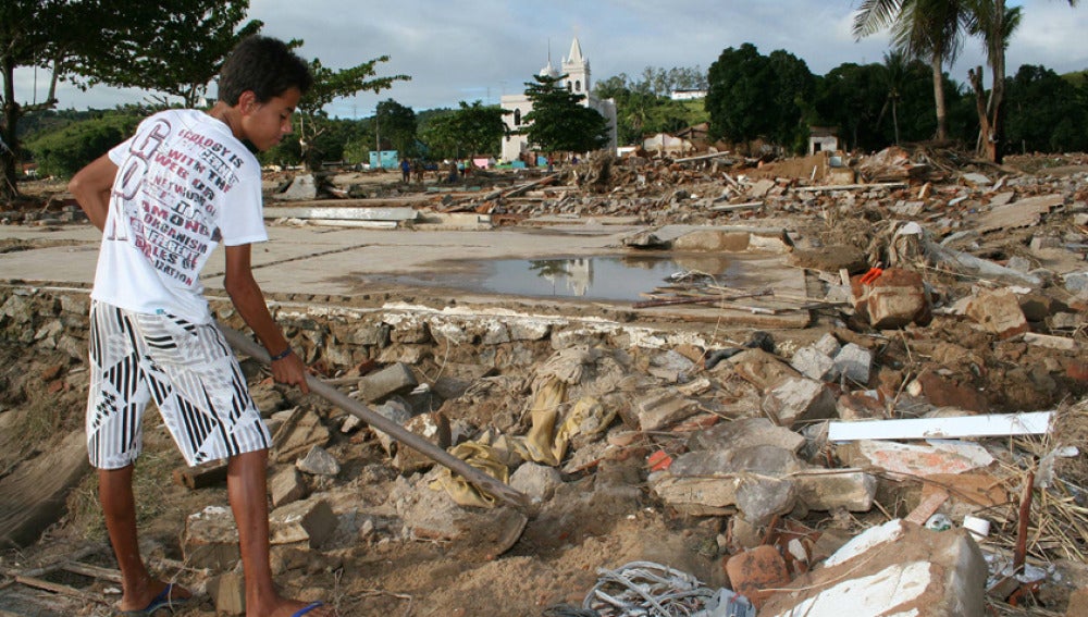 Inundaciones en Brasil