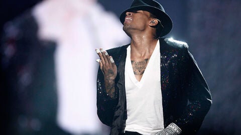 Chris Brown en los premios BET