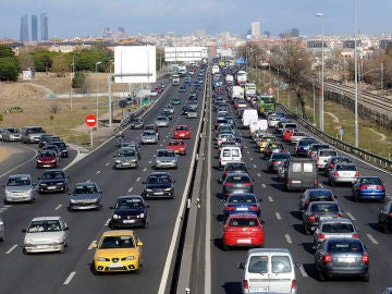 Atasco en la A5 Atasco en la A5