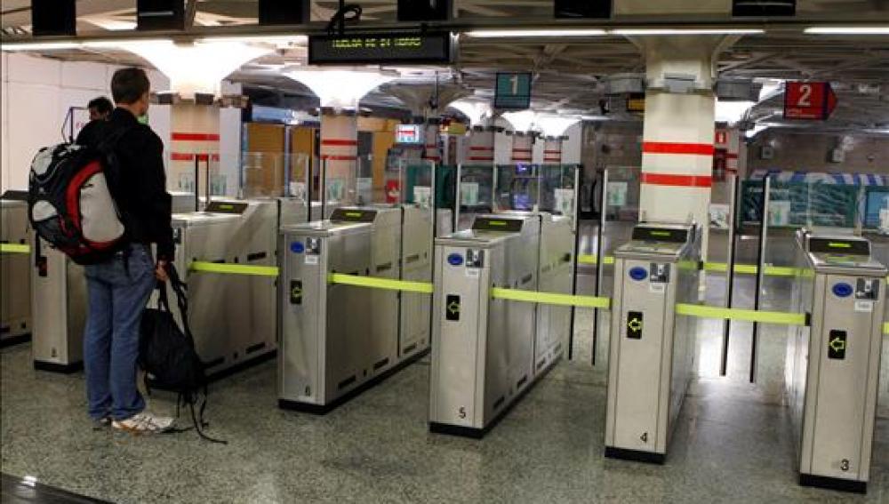 Metro vacío