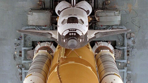 El transbordador Atlantis