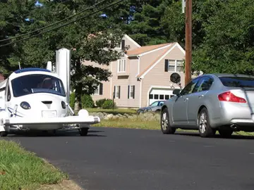 El coche volador 'Transition' El coche volador 'Transition'
