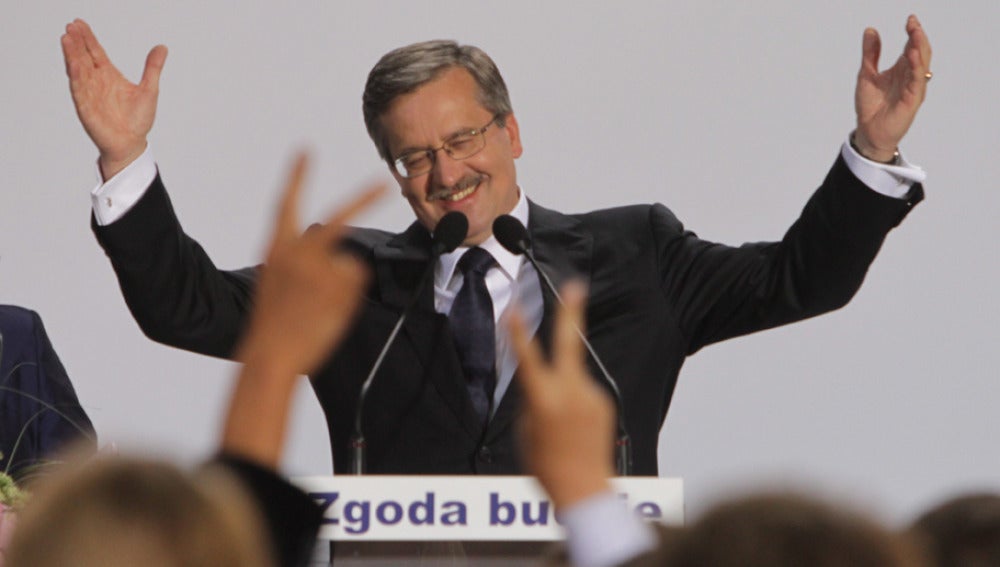 Bronislaw Komorowski, nuevo presidente polaco