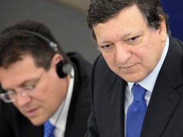 Durao Barroso en Estrasburgo