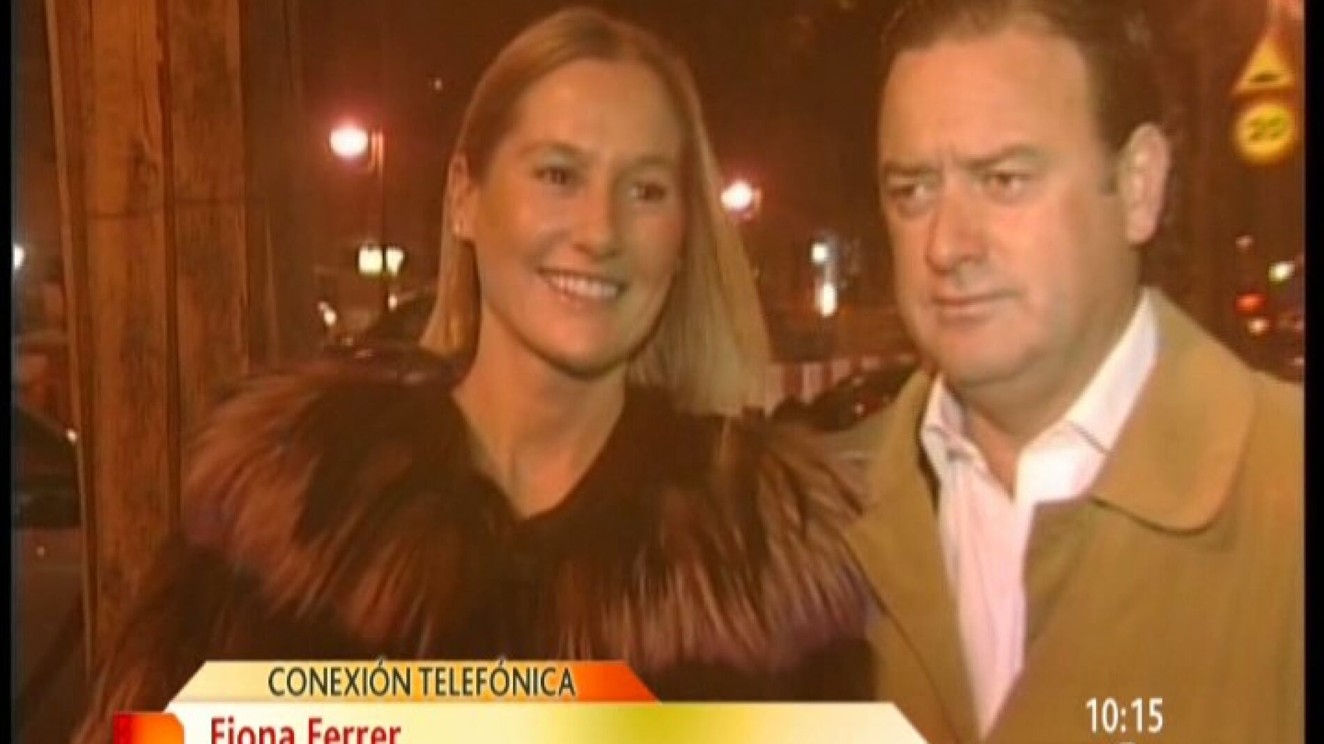 Fiona Ferrer conexi&oacute;n en directo