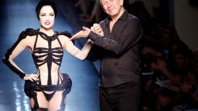 Dita Von Tesse deslumbra en el desfile de Jean-Paul Gaultier