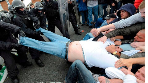 Disturbios en Irlanda