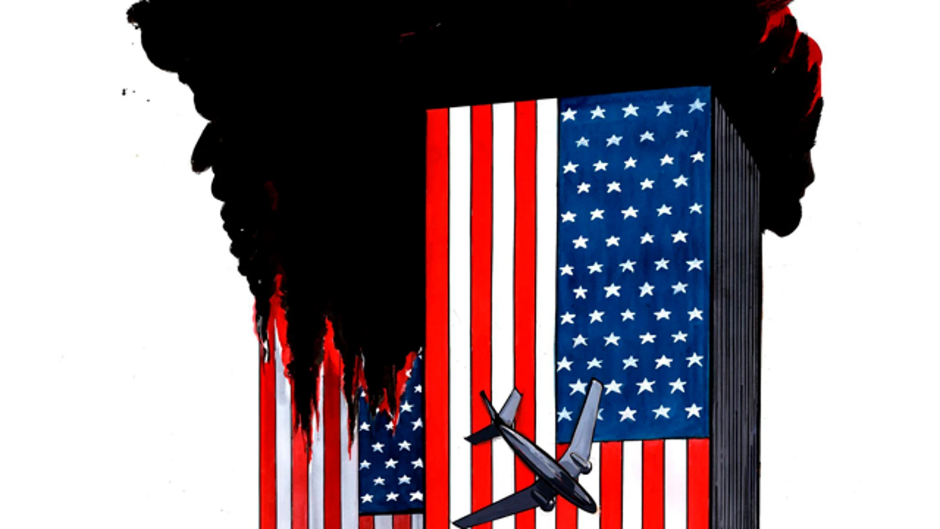 Arde la bandera americana Arde la bandera americana