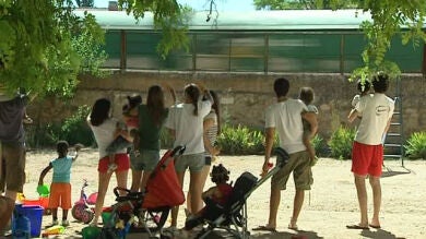 Cincuenta hijos de presas disfrutan de un campamento de verano en Soria