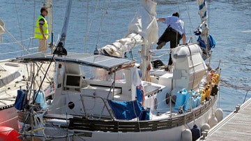 Velero intervenido por la Policía en agosto de 2009 (Archivo)