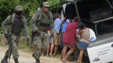 Militares mexicanos