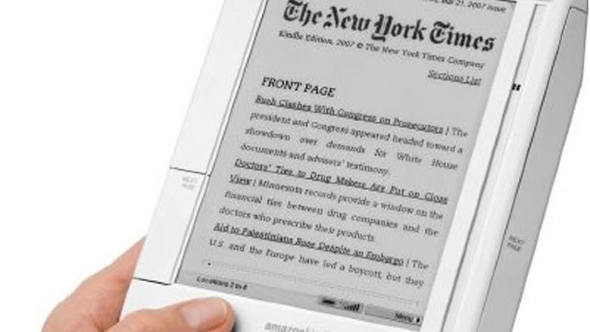 Con dispositivos como Kindle, la tecnolog&iacute;a avanza hacia la convergencia
