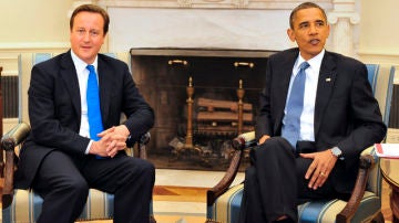 Reunión entre Obama y Cameron