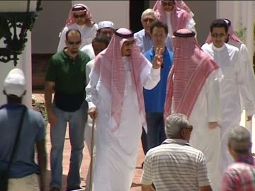 Menos esplendor en Marbella de la familia real saudí