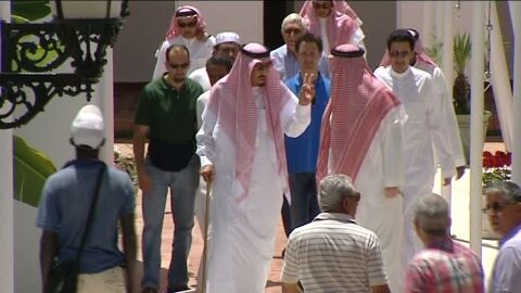 Menos esplendor en Marbella de la familia real saud&iacute;