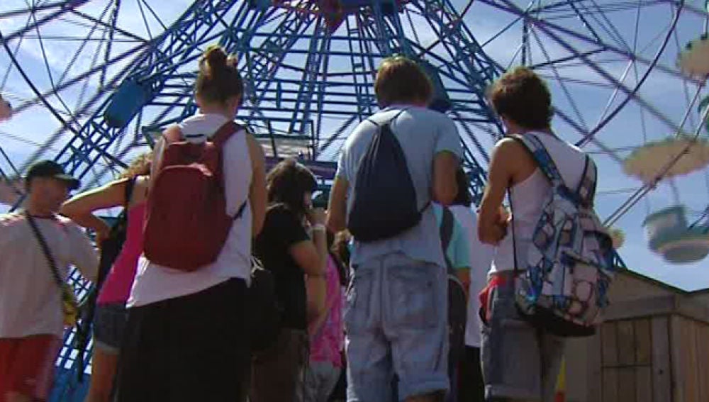 Reabren el parque del Tibidabo