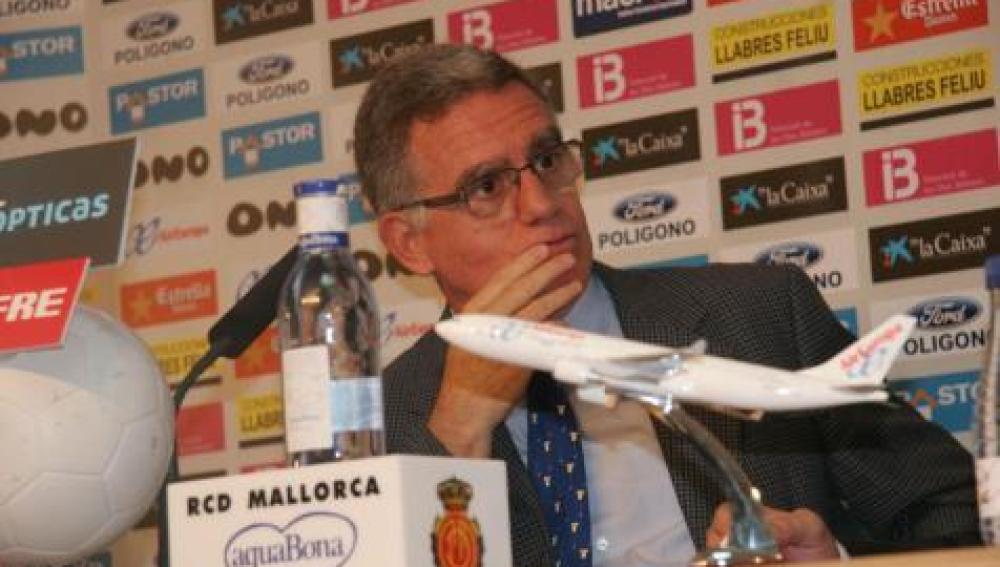 Josep Pons, presidente del Mallorca