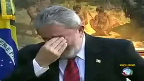Lula da silva se emociona Lula da silva se emociona