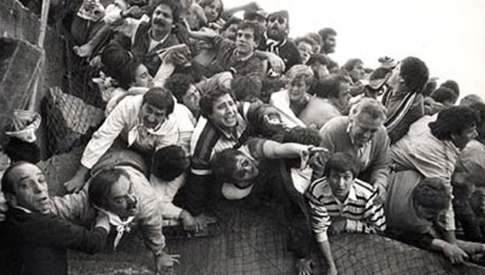 Avalancha en el estadio de Heysel, Bruselas