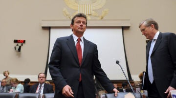 Tony Hayward en el Capitolio en Washington