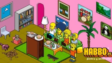 Habbo y los Simpsons